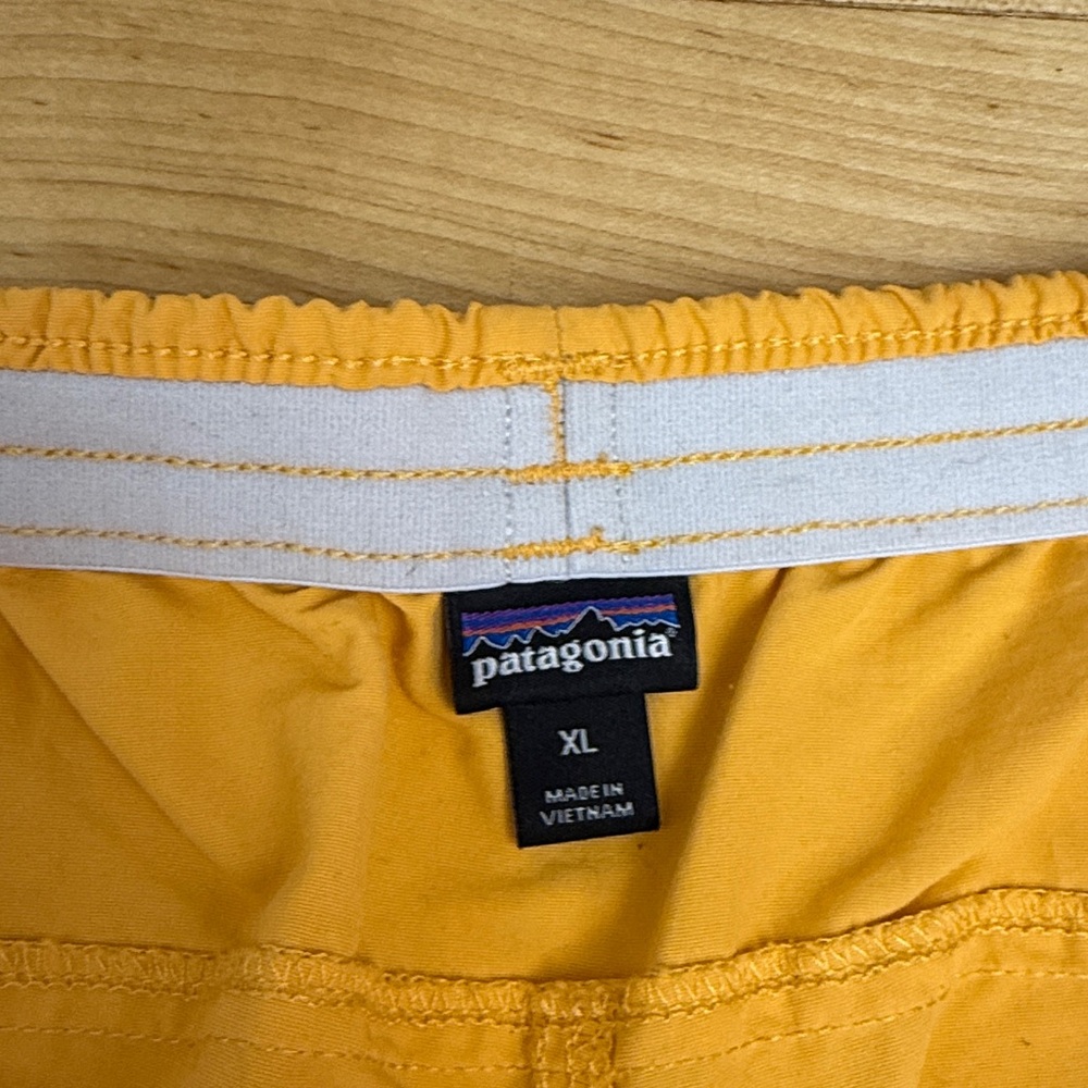 Patagonia Vibrant Orange Baggies Shorts - Picture 4 of 5